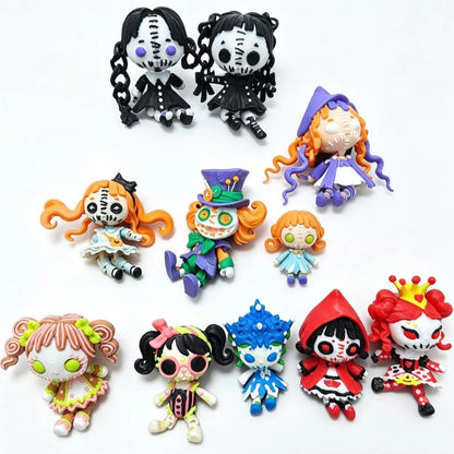 3D Printed Halloween Horror Doll Alice Clown Articulated Toy Figure Series
