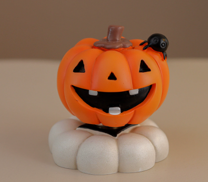 Halloween Decoration Pumpkin Sprite Resin Ornament Festival Craft Decor Item