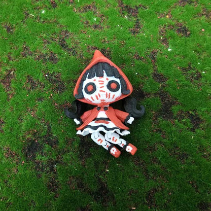 3D Printed Halloween Horror Doll Alice Clown Articulated Toy Figure Series