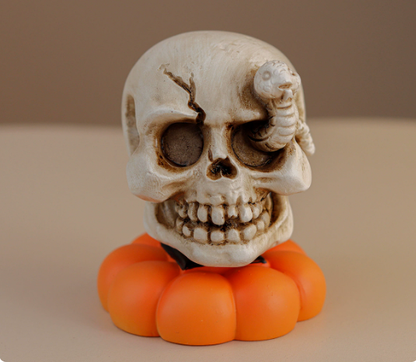 Halloween Decoration Pumpkin Sprite Resin Ornament Festival Craft Decor Item