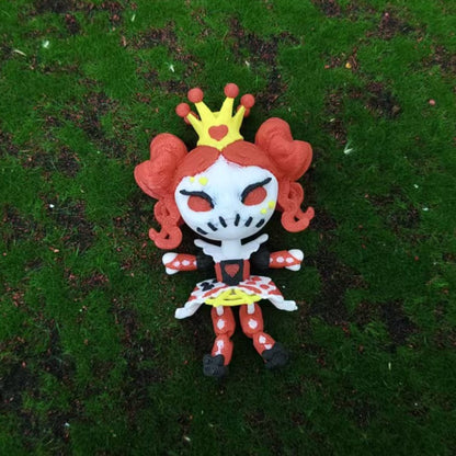 3D Printed Halloween Horror Doll Alice Clown Articulated Toy Figure Series