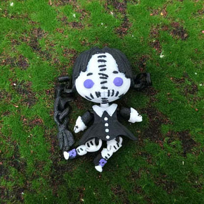 3D Printed Halloween Horror Doll Alice Clown Articulated Toy Figure Series