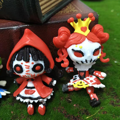 3D Printed Halloween Horror Doll Alice Clown Articulated Toy Figure Series